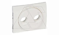 Galea Life - Обрамление для розетки TV-RD, White