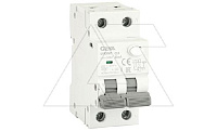 Дифф. авт. выключатель GYR9NM-C10-30mA, 1P+N, 10A, хар-ка C, 6 kA, 30mA, тип A, 2M