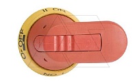Рукоятка выносная OHY65J6E011 для OT16…125F_C OT160...250E_C, желто-красная IP65 блок. 3 замками без оси