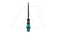 Отвертка SZS 1,0X5,5 VDE, шлиц прямой, размер 1,0x5,5x125mm, длина 223mm