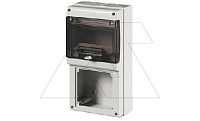 Щит комбинированный навесной M340, 8M + 1x 136x125mm, 184x340x106mm, IP66, серия DOMINO