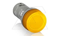 Светосигнальная арматура CL2-523Y, желтая, 230VAC, IP66, 22mm