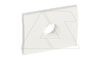 Galea Life - Обрамление для розетки TV, White