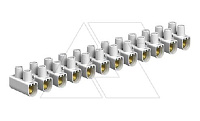 Клеммник 78 CE WS разрезаемый, 12шт, 16мм², 76A, 450V, белый, полипропилен