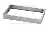 Уголки с бок. панелями цоколя ECOMP 100x400мм (ВxГ), нерж. сталь, 2шт