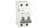 Авт. выкл. GYM9HDC-2P-6C, 2P, 6A, хар-ка C, 6kA, 250VDC, 2M