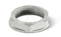 Контргайка для кабельного ввода M20x1.5, пластик, серый