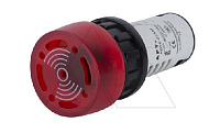 Акустическое сигнальное устройство (зуммер) AD16-22, 220VAC/DC, с подсветкой, 80dB, 22mm, IP31