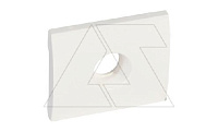 Galea Life - Обрамление для розетки TV, White