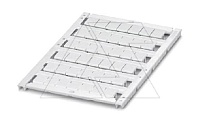 Маркировка для клеммных модулей UCT-TM 8 для клемм 8,2mm, 42 элемента, PC, белая