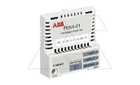 Плата расширения интерфейса FENA-01 EtherNet/IP™, Modbus TCP, PROFINET IO для ACS355