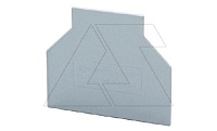 Разделительная пластина PPCY2.5/10 /2mm, для винтовых клемм CY2.5/4/6/10,CYG2.5/4/6/10, серая