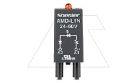 Модуль AMD-L1N, красный LED, 24_60VAC/DC, черный, для SRU, SKF14, SKC, SKB, STB, SRC*-E, SRB, GZT, GZM, GZS, GZMB, ES32