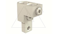 Выводы передние FC CuAl для медных/алюм. кабелей 2x35...120mm2 для XT4, к-т 3шт. внешние с изолир. крышками силовых выводов HTC 3P 60mm