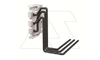 Блок перекл. контактов AUX-C 1Q 1SY (1COвспом.+1COавар.) для XT1...XT6, 6A-250VAC13 0.3A-250VDC12 с проводами 1m