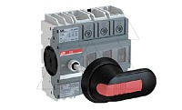 Выкл. нагрузки OT160G03P, 160A 3P видимый разрыв с выносной блок. рукояткой OHB65J6 и осью OXP6X210