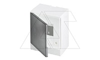 Щиток навесной ABB Basic E BEW402204, 4M, прозр. серая дверь, 63A, IP40, 155x180x102mm, PEN-шина (стикерованный)