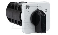 Переключатель BS 25 75 U, 4P, 25A, тип 1-0-2 (60°), 4NO на 1_2, на дверь, фронт IP40