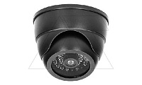 Муляж миникамеры ORNO c LED-индикатором, для помещений, черный корпус, питание 3x1,5V AAA-батарейки (стикерованный)
