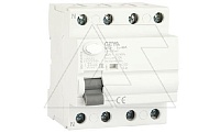 УЗО GYL9-4P-40A-100mA, 4P, 40A, 6 kA, 100mA, тип AC, 4M