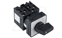 Переключатель UKT0-3-8280/E, 3P, 20A, тип 0-1-2, 3NO на 1_2, на дверь, фронт IP65