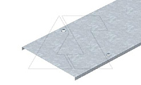 Крышка DRL 100 FS кабельного лотка, с поворотным фиксатором, 100х3000мм (ШхД), конв. оцинк.