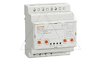 Реле выбора приоритетной фазы RM-PS3, 3NO+N, 16A, 220VAC, Umin(110_210V)/Umax(230_280V), 0.02_0.1s/1_600s, LED, 4,5M