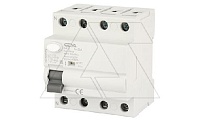 УЗО GYL9-4P-25A-30mA, 4P, 25A, 6 kA, 30mA, тип AC, 4M