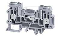 Клемма с размыкателем CDS6U /8х82mm, винтовая, неизол. контрольные гнезда, 2 присоед., 6(max 10)mm2, 41A, 800V, серая
