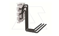 Блок перекл. контактов AUX-C 1Q 1SY (1COвспом.+1COавар.) для XT1...XT6, 6A-250VAC13 0.3A-250VDC12 с проводами 1m