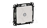 Valena Life - Переключатель со встроенным датчиком движения 160°, белый (инд. упаковка)