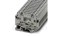 Клемма с размыкателем UK 6-T-P /8,2mm, винтовая, контрольные гнезда, 2 присоед., 6(max 10)mm2, 41A, 500V, серая