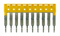 Шунт ZQV 2.5/10 на 10 пружинных клемм ZDU 2,5