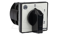 Переключатель PS 16 123 U, 2P, 20A, тип 0-1-2, 2NO на 1_2, на дверь, фронт IP40