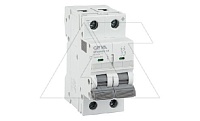 Авт. выкл. GYM9HDC-2P-4B, 2P, 4A, хар-ка B, 6kA, 250VDC, 2M