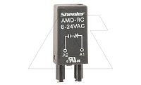 Модуль AMD-RC, резистор+конденсатор, 6_24VAC, черный, для SRU, SKF14, SKC, SKB, STB, SRC*-E, SRB, GZT, GZM, GZS, GZMB, ES32