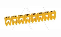 Маркер CAB3 d=0.5-1.5mm - "D" (упак.300 шт)