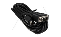 Кабель связи ПЛК DVP с HMI, RS232 (DB-9"папа"/mini-DIN), 3м