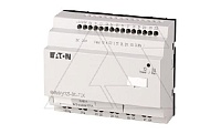 Программируемый логический контроллер EASY721-DC-TCX, 24VDC, 12(4 аналог.)вх., 8 транз.вых., таймер