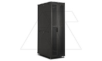 Щит серверный телеком. 19", 42U, ВxШxГ 2010x800x1000мм, DYNAmic Basic Server, перед. дверь перф., задн. дверь перф. распашн., с каб. вводом, черный