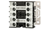 Мини-контактор CM1 10 24V 50Hz, 3P, 9A/(20A по AC-1), 4kW(400VAC), 24VAC, 1NO