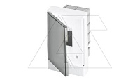 Щиток встраив. ABB Basic E BEF402202, 2M, прозр. серая дверь, 63A, IP40, 120x180x102mm, без шин (стикерованный)