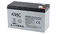 Батарея аккумуляторная HAC HR12-32W, F2, 12V/8Ah, 151х65х94(100) ДхШхВ, 2.2 кг, 8 лет