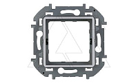 Inspiria - Адаптер для установки механизмов Mosaic 45x45 (алюминий)