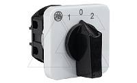 Переключатель BS 16 201K U, 1P, 20A, тип 1→0←2, 1NO на 1_2, без перемычек, на дверь, фронт IP40