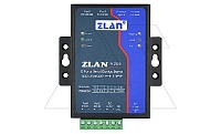 Преобразователь интерфейсов ZLAN5200, RS-232/485/422 в Ethernet, 2xRS-485, 2xRS-232/422, 24VDC