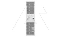 Устройство охлаждения эл.тех. щита ультратонкое, 2100-2200W (L35L35), 230VAC, 1666х454х181мм (ВхШхГ), IP54