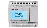 Программируемый логический контроллер PR-18DC-DAI-TN-N, 12_24VDC, 12DI(8AI), 6TO, RTC, SD, RS485, Ethernet, ЖКИ