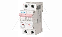 Авт. выключатель PL7-C2/2-DC, 2P, 2A, хар-ка C, 10kA, 250VDC, 2M