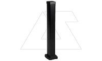 Мини-колонна 0,68m, 1 секция, корпус из алюминия, крышка ПВХ, цвет черный